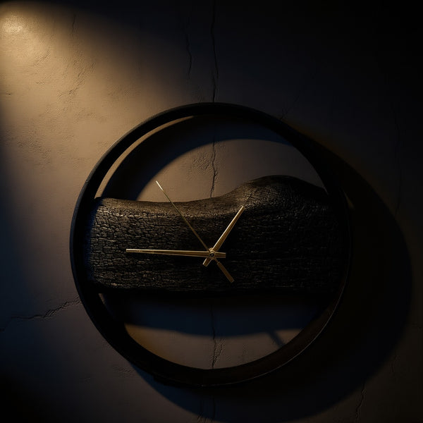 Waqt Wood Signature Clock
